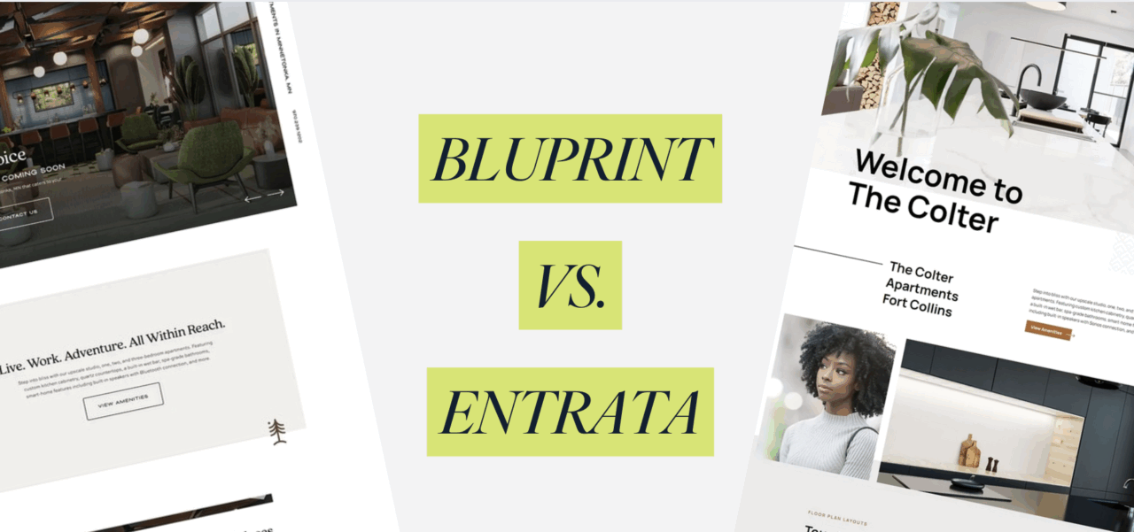 BluPrint versus Entrata apartment platform comparison